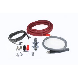 Táp kábel készlet 4Connect Stage 1 50mm2, erős és megbízható elektromos csatlakozáshoz.