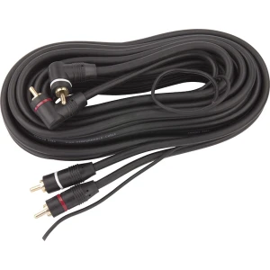 RCA kábel Ground Zero GZCC 5.3X, 5 méter hosszú, hangszóró és erősítő összekötéséhez.