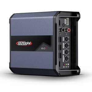 Hangszóró erősítő SoundDigital EVO 5, kiváló minőségű audio eszköz, ideális hangtechnikai alkalmazás.