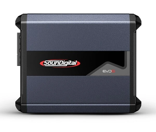 Hangfal erősítő, SoundDigital EVO 3 kiváló hangzással, ideális autóhifi rendszerhez.