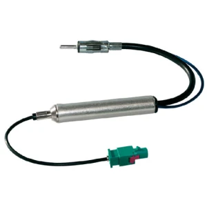 Audi, Chevrolet, Opel, Peugeot, VW antenna adapter 150 Ohm.