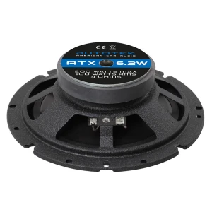 Autotek ATX6.2W autóhangszóró, 200 watt, 4 ohm, kiváló hangzás és tartósság.