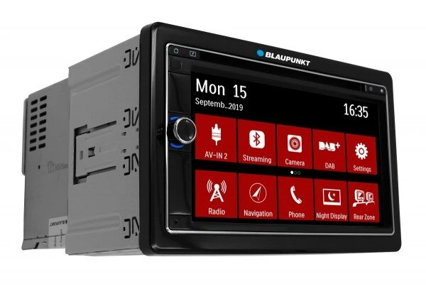 Autórádió Blaupunkt Las Vegas 690 DAB - modern, DAB+ rádió és navigációs rendszer.