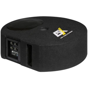 Subwoofer ház ESX DBX300Q hangszóróval, kiváló mélyhangteljesítményhez.