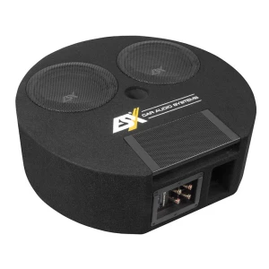 ESX DBX800Q mélynyomó hangszóró házban, kiváló hangminőség.