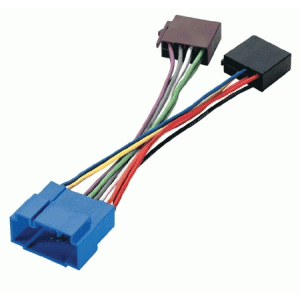 ISO interfész autóhoz Fiat Sedici, autóelektronikai csatlakozó kábel.