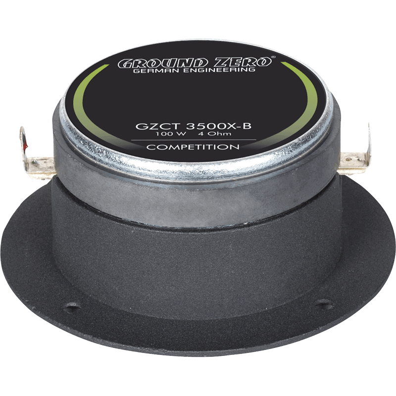 Magassugárzó Ground Zero GZCT 3500X-B, 100W, 4 Ohm, kiváló hangminőségért.