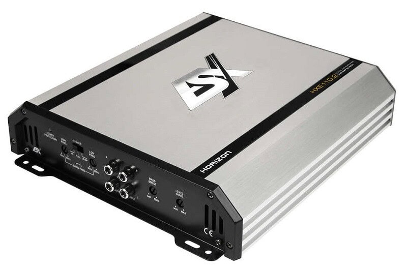 Autó erősítő ESX HXE110.2 - kiváló hangminőség és megbízhatóság.