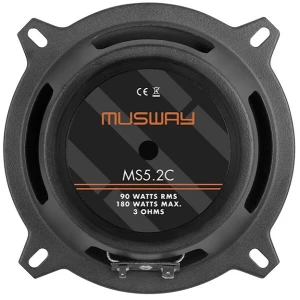 Autóhangszóró Musway MS5.2C, kiváló minőségű autóhangszóró, 90W RMS, 180W max teljesítménnyel, 3 ohm.