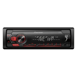 Pioneer MVH-S120UB autórádió, kiváló hangminőség, Bluetooth, USB és AUX bemenetekkel.