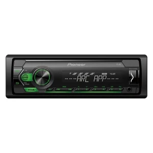 Pioneer MVH-S120UBG autórádió, kiváló hangminőség és Bluetooth kapcsolat.