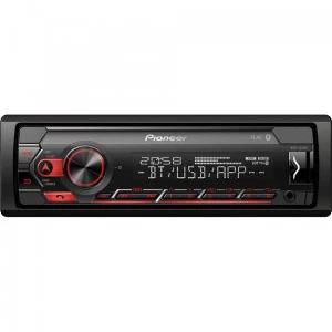 Autórádió Pioneer MVH-S320BT Bluetooth és USB csatlakozással.