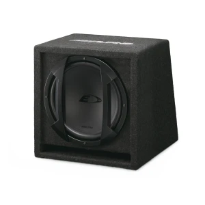 Erős mélyhangú subwoofer hangfal, ideális hangrendszerekhez.