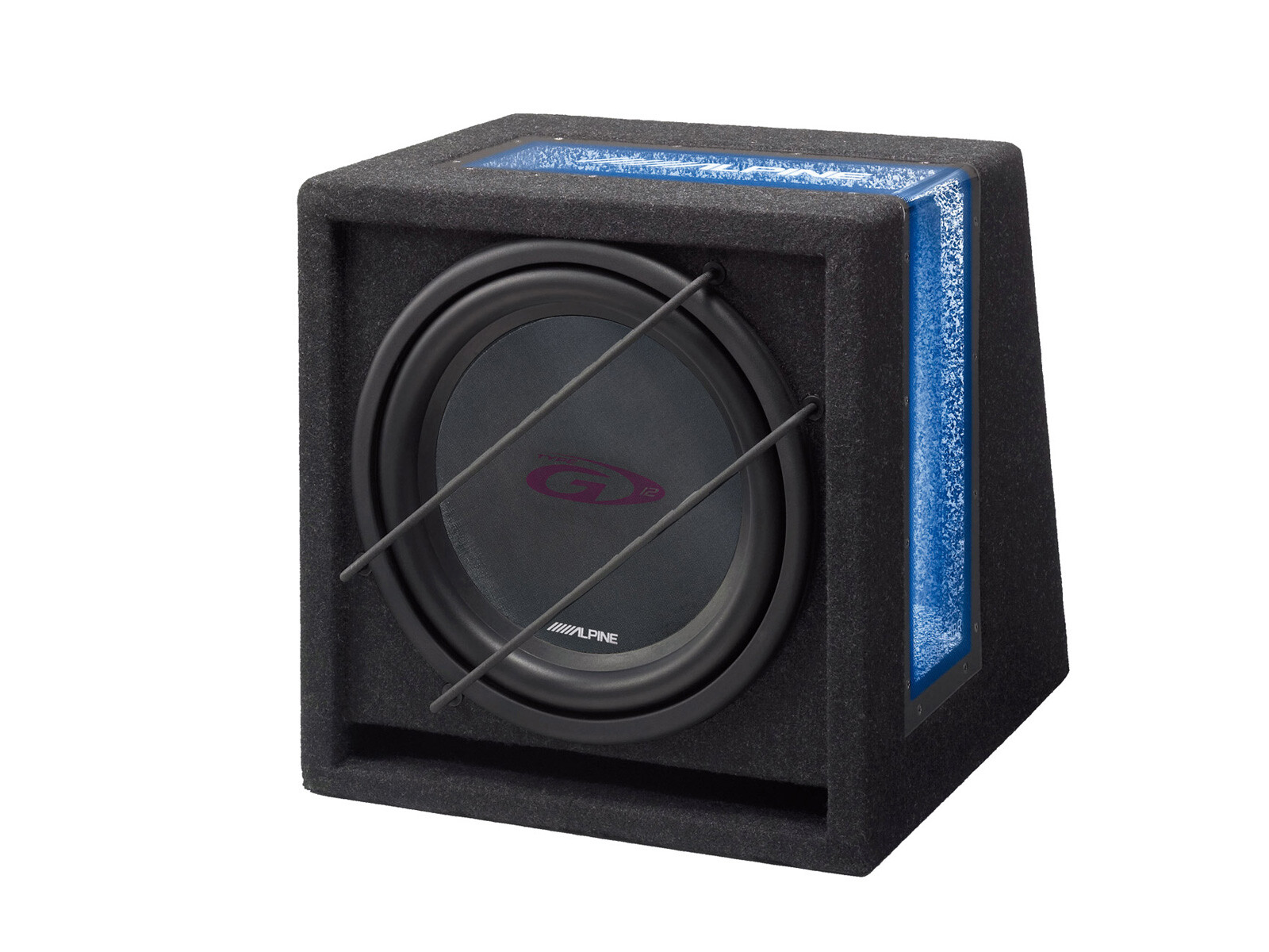 Subwoofer házban Alpine SBG-1244BR