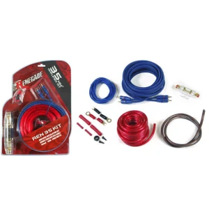 Tápkábel készlet Renegade REN35KIT, 35mm2, erősítő és hangfal csatlakozáshoz.