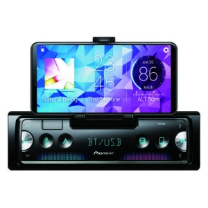 Autórádió Pioneer SPH-10BT Bluetooth, érintőképernyős, USB csatlakozás, autós hangszóró.