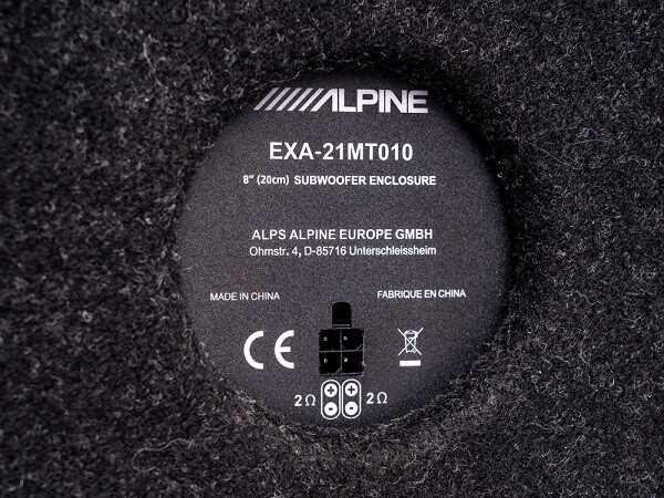 Subwoofer házban Alpine za WV T6.1 / T6 SWC-D84T6 - Image 4