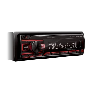 Alpine UTE-204DAB autórádió DAB+ rádióval és Bluetooth-kapcsolattal. Ideális autóhangzás és modern t.