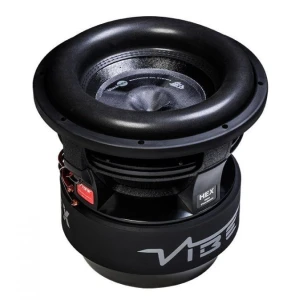 Nagy teljesítményű Vibe BLACKDEATHC15HEX-V7 szubwoofer, mélyhangzás és erőteljes basszus.