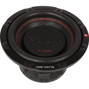 Szubwoofer Vibe SLICK10D2-V0, 1500W teljesítménnyel, mély basszus hangzással.