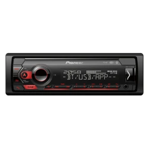 Autórádió Pioneer MVH-S420DAB DAB+ rádióval és Bluetooth kapcsolattal.
