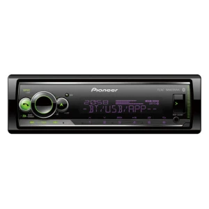 Autórádió Pioneer MVH-S520BT, Bluetooth és USB csatlakozással.