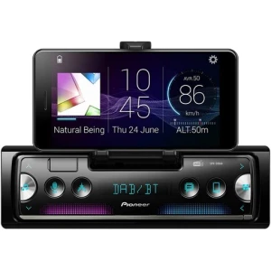 Autórádió Pioneer SPH-20DAB, DAB+ rádió és Bluetooth autós hangszóró.