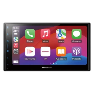 Autórádió Pioneer SPH-DA77DAB érintőképernyővel, modern autós multimédia rendszer.