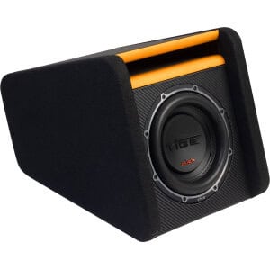 Vibe SLICKMIT8-V3 mélynyomó subwoofer házban, kiváló hangminőség.