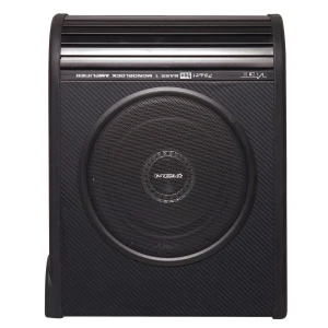 Aktív subwoofer Vibe OPTISOUNDAUTO8A-V2 házban, kiváló hangminőség és mély basszus a hangzás fokozás.