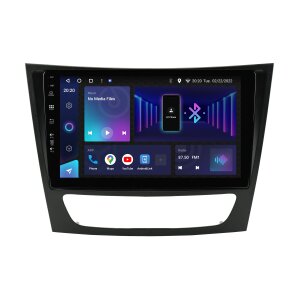 Android autórádió Mercedes E-Class, G-Class, CLS-Class, 9 hüvelykes érintőképernyő, 8GB RAM, 128GB t.