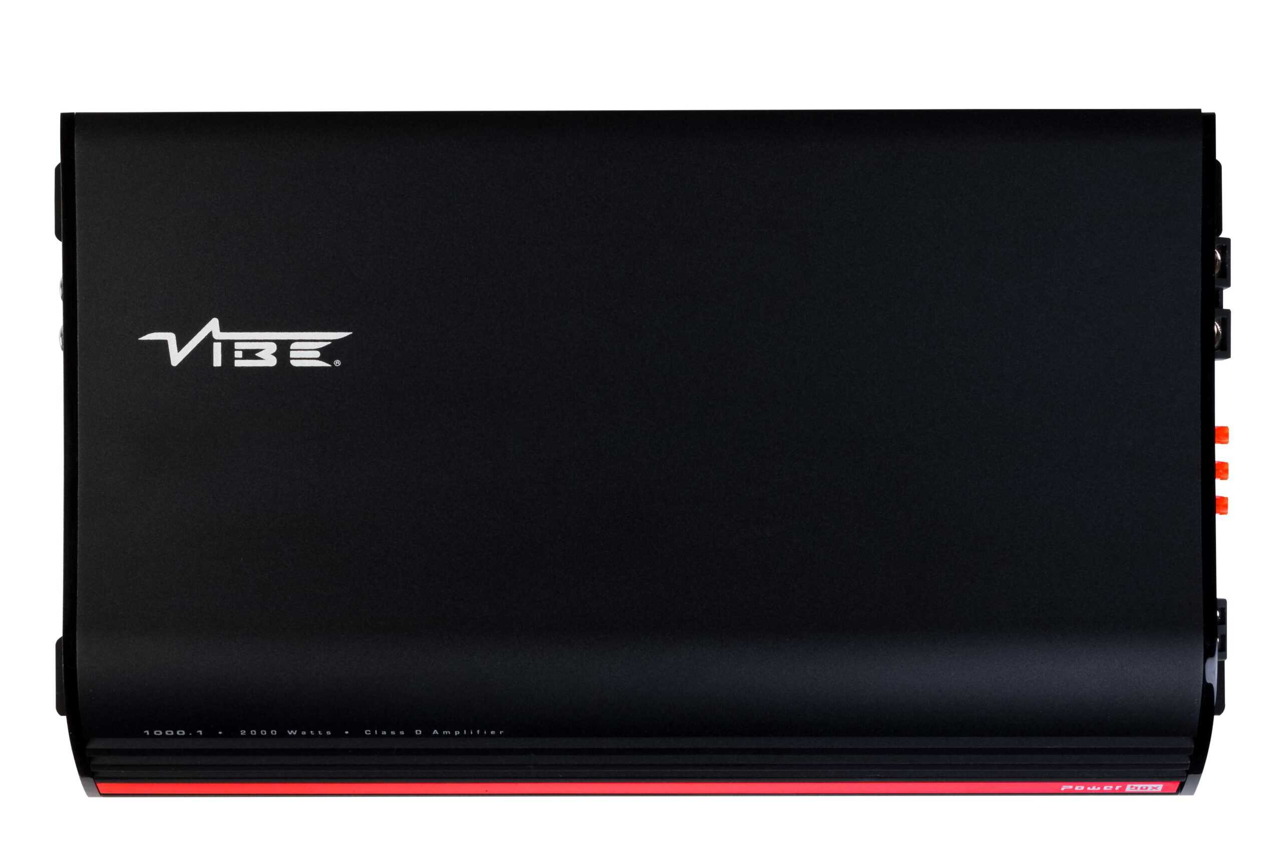 Autó erősítő Vibe POWERBOX1000.1-V9, kiváló hangminőség és teljesítmény autóhangszórókhoz.