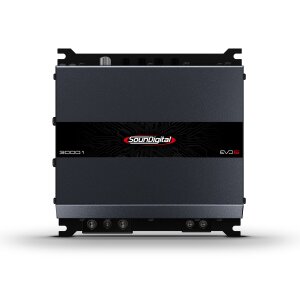 Autó erősítő Soundigital SD3000.1 EVO6 1OHM, kiváló hangminőség és teljesítmény.