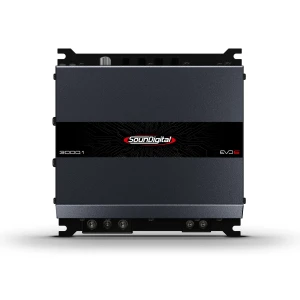 Autó erősítő Soundigital SD3000.1 EVO6 1OHM, kiváló hangminőség és teljesítmény.