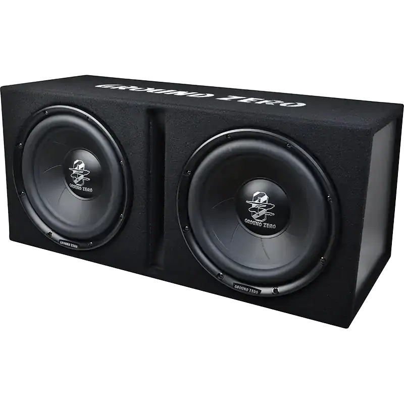 Subwoofer ház Ground Zero GZIB 2.30BR, mélyhangszóró a kiváló hangzásért.