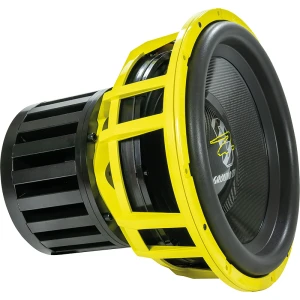 Subwoofer Ground Zero GZPW 15NEO-XSPL nagy teljesítményű, mélyhangzású hangszóró.
