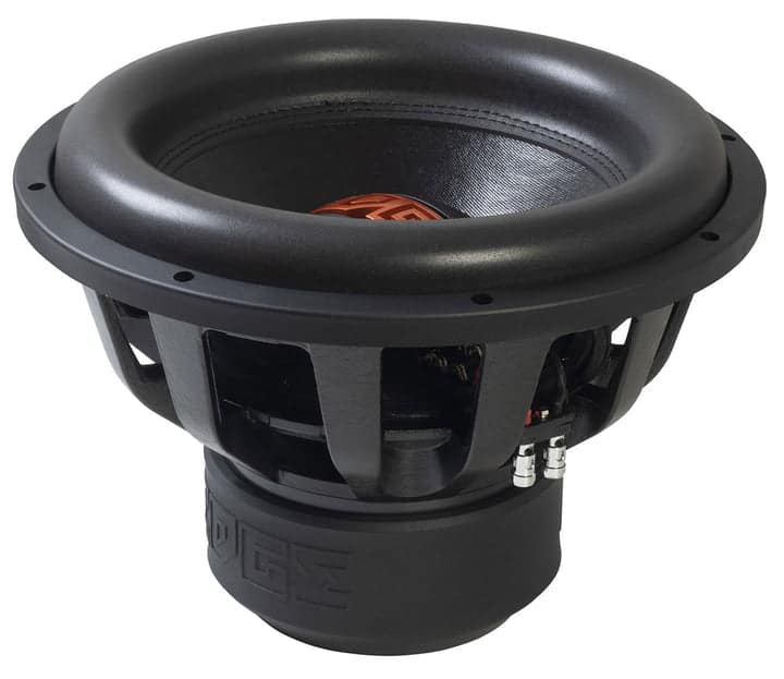 Subwoofer Edge EDX15D2-E3 - erős mélyhangzás, kiváló hangminőség, ideális autóhangszóró.