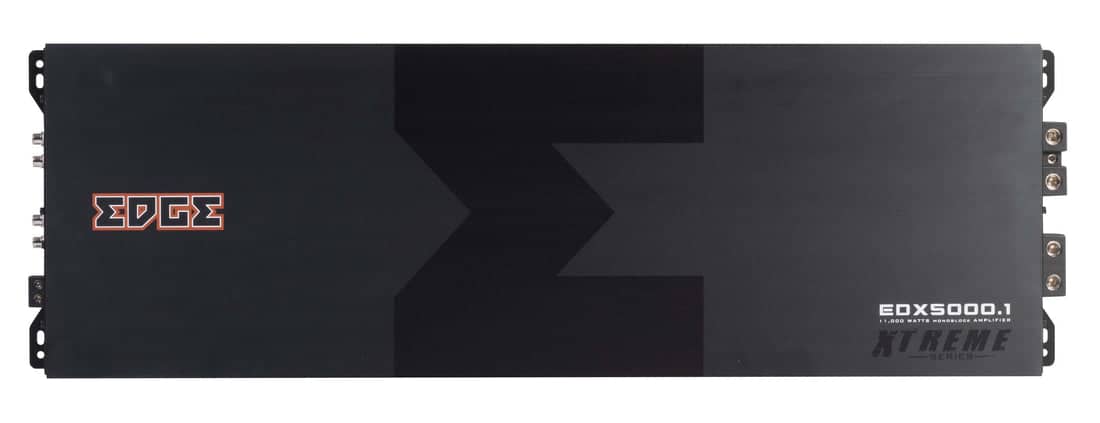 Autó erősítő Edge EDX5000.1D-E2, kiváló hangminőség és teljesítmény.