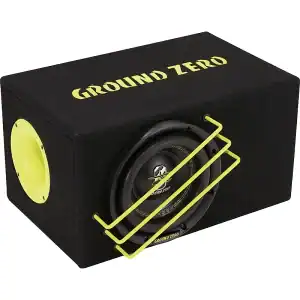 Sztereó mélynyomó szett SounDigital SD400.2 EVO5.0 és Ground Zero GZRB 20SPL, autóhangszórókhoz.