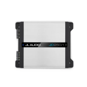 JL Audio 10W0v3-4 szubwoofer erősítővel, autóhangszóró.